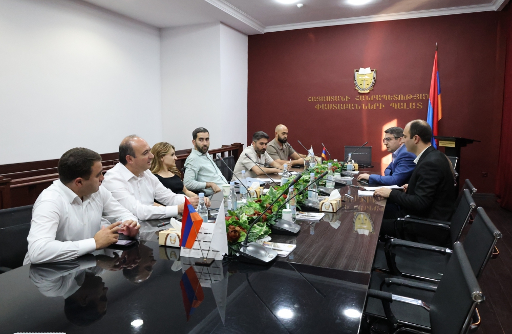 Տեղի է ունեցել «Փաստաբանների գրասենյակների միության» համակարգող խմբի առաջին նիստը