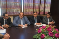 THE MEMBORS OF THE BOARD OF THE CHAMBER OF ADVOCATES DISCUSSED THE ISSUES CONNECTED WITH THE ADVOCACY WITH THE MINISTER OF JUSTICE