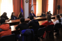 STUDENTS OF “OHANYAN” EDUCATIONAL COMPLEX VISIT THE CHAMBER OF ADVOCATES 